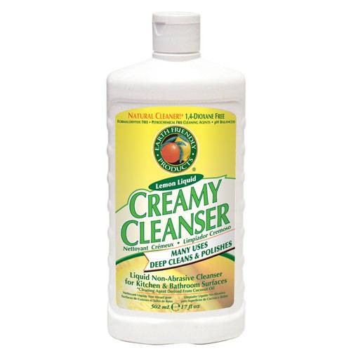 Earth Friendly Products - Earth Friendly Products Lemon Liquid Creamy Cleanser 17 oz (6 Pack)