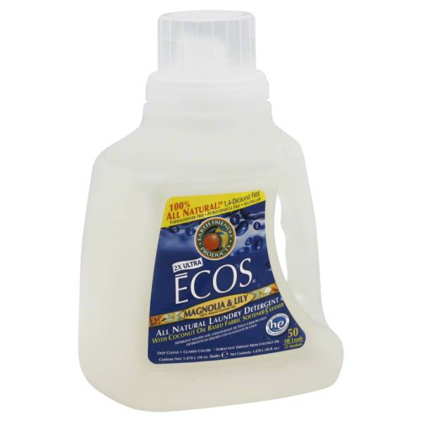 Earth Friendly Products - Earth Friendly Products Ecos Liquid Laundry Detergent 50 oz - Magnolia & Lily (8 Pack)