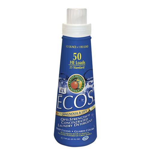 Earth Friendly Products - Earth Friendly Products ECOS 4X Concentrated Laundry Detergent 25 oz - Magnolia & Lily (6 Pack)