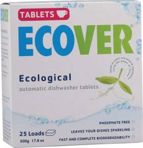 Ecover - Ecover Dishwasher Tablets 25 ct (12 Pack)