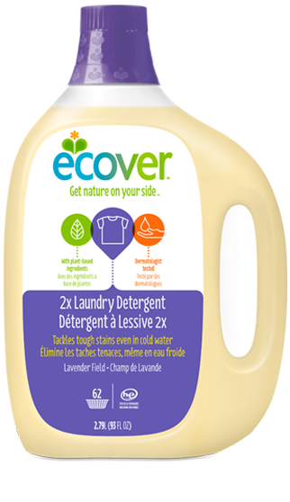 Ecover - Ecover Laundry Detergent 93 oz - Lavender Field (4 Pack)