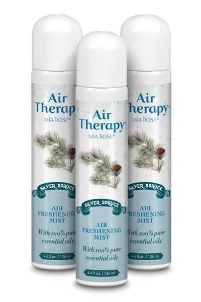 Air Therapy (Mia Rose) - Air Therapy (Mia Rose) Air Freshener 4.6 oz - Silver Spruce