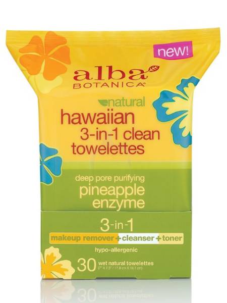 Alba Botanica - Alba Botanica Hawaiian 3-in-1 Clean Towelette 30 ct