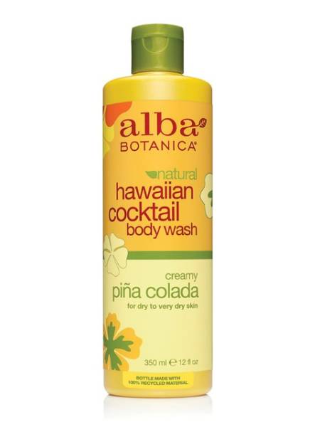 Alba Botanica - Alba Botanica Hawaiian Creamy Cocktail Body Wash 12 oz - Pina Colada