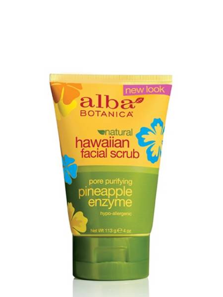 Alba Botanica - Alba Botanica Hawaiian Enzyme Facial Scrub 4 oz - Pineapple