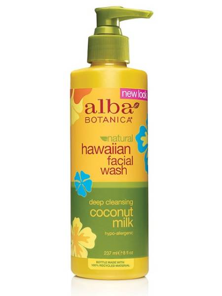 Alba Botanica - Alba Botanica Hawaiian Facial Wash 8 oz - Coconut Milk