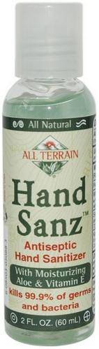 All Terrain - All Terrain Hand Sanz withAloe & Vitamin E 2 oz