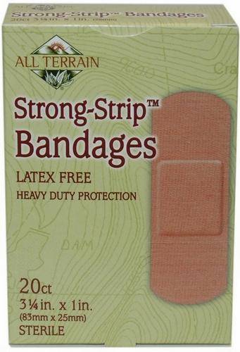 All Terrain - All Terrain Strong Strip Bandages (20 Pcs)