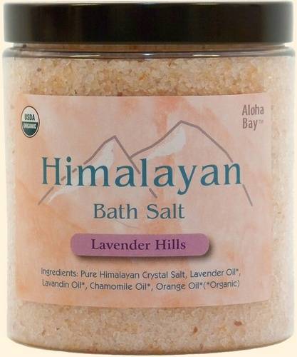 Aloha Bay - Aloha Bay Bath Salt Organic Lavender Hills 24 oz