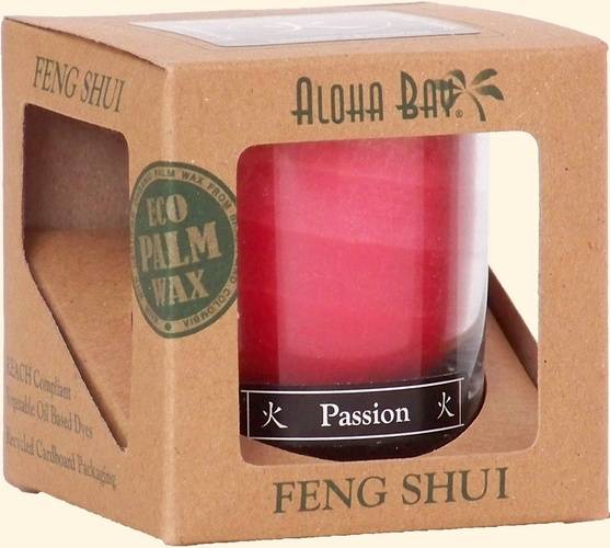 Aloha Bay - Aloha Bay Candle Feng Shui Gift Box 2.5 oz- Fire Red