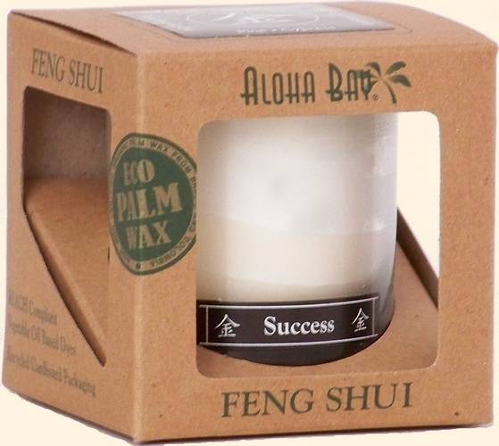 Aloha Bay - Aloha Bay Candle Feng Shui Gift Box 2.5 oz- Metal Ivory