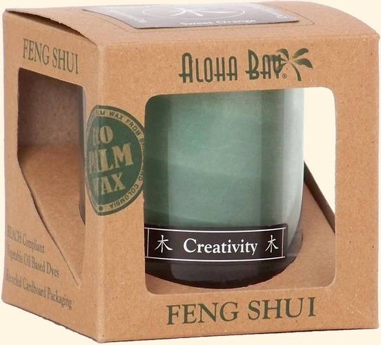 Aloha Bay - Aloha Bay Candle Feng Shui Gift Box 2.5 oz- Wood Green