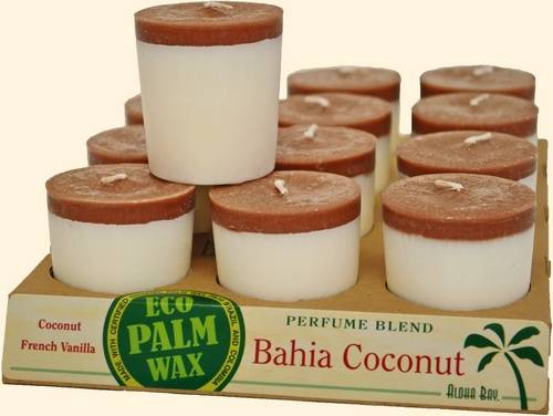 Aloha Bay - Aloha Bay Candle Votives Eco- Unscented Cream