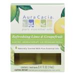 Aura Cacia - Aura Cacia Electric Aromatherapy Air Freshener Refill 0.52 oz - Refreshing Lime & Grapefruit