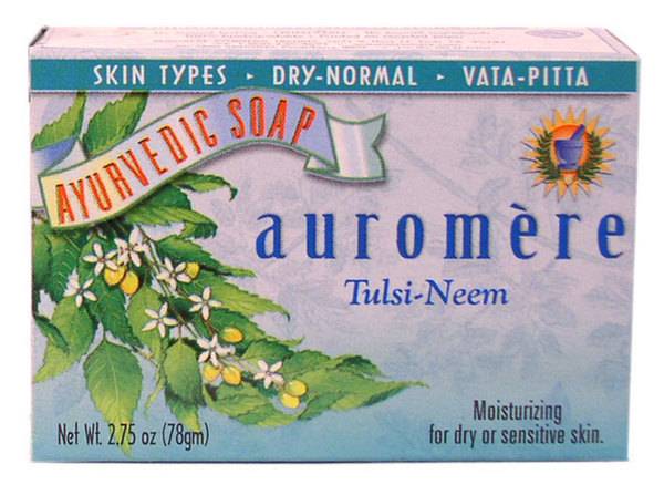 Auromere - Auromere Ayurvedic Bar Soap Tulsi-Neem