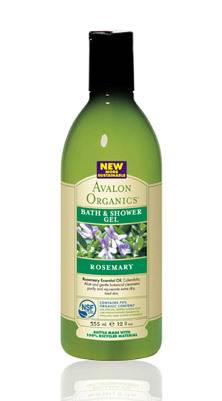 Avalon Organic Botanicals - Avalon Organic Botanicals Bath & Shower Gel 12 oz- Organic Rosemary