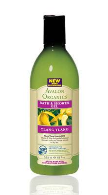 Avalon Organic Botanicals - Avalon Organic Botanicals Bath & Shower Gel 12 oz- Organic Ylang Ylang