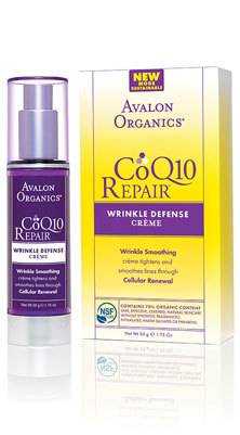 Avalon Organic Botanicals - Avalon Organic Botanicals CoQ10 Wrinkle Defense Creme 1.75 oz