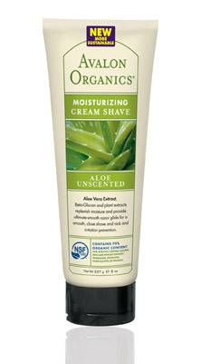 Avalon Organic Botanicals - Avalon Organic Botanicals Cream Shave Aloe Vera Unscented 8 oz