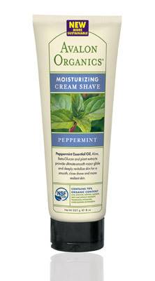 Avalon Organic Botanicals - Avalon Organic Botanicals Cream Shave Peppermint 8 oz