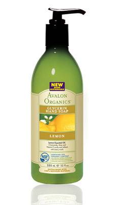 Avalon Organic Botanicals - Avalon Organic Botanicals Glycerin Hand Soap Lemon 12 oz
