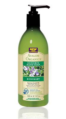 Avalon Organic Botanicals - Avalon Organic Botanicals Glycerin Hand Soap Rosemary 12 oz