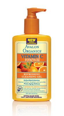 Avalon Organic Botanicals - Avalon Organic Botanicals Vitamin C Refreshing Facial Cleanser 8.5 oz