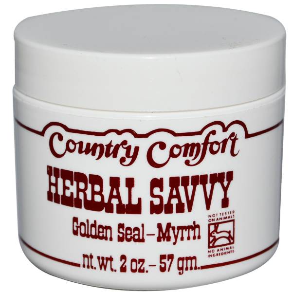 Country Comfort - Country Comfort Herbal Savvy Goldenseal Myrrh 2 oz