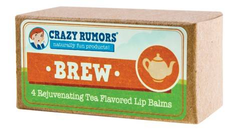 Crazy Rumors - Crazy Rumors Brew Tea Flavored Lip Balm Gift Set
