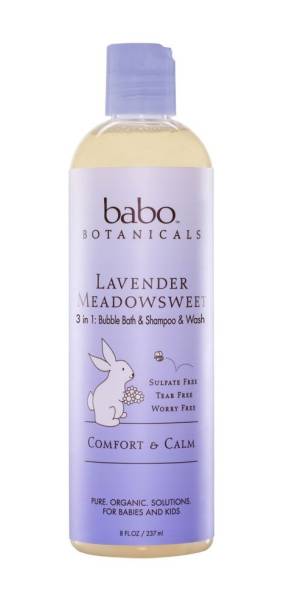 Babo Botanicals - Babo Botanicals Calming Moisturizing Lotion 4 oz- Relaxing Lavender Meadowsweet
