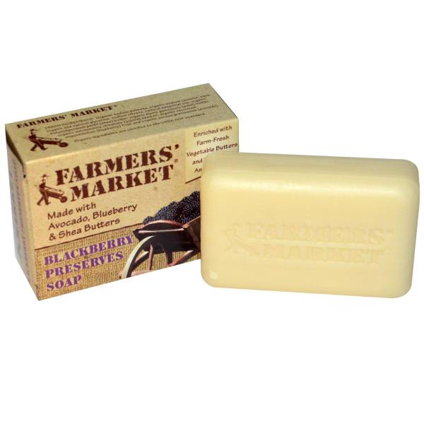 Farmers Market - Farmers Market Natural Bar Soap Blackberry Preserves 5.5 oz
