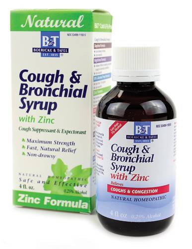 Boericke & Tafel - Boericke & Tafel Cough & Bronchial Syrup 4 oz