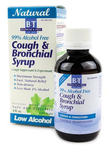 Boericke & Tafel - Boericke & Tafel Cough & Bronchial Syrup 99% Alcohol Free 4 oz