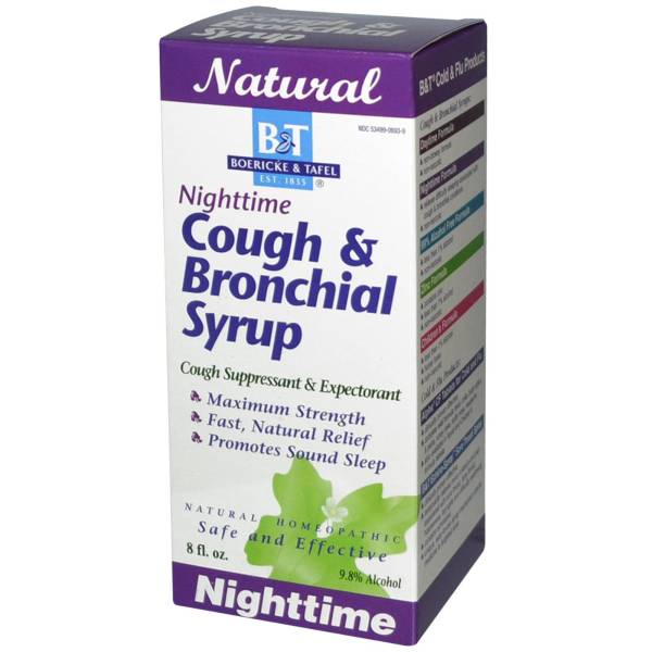 Boericke & Tafel - Boericke & Tafel Nighttime Cough & Bronchial Syrup 4 oz