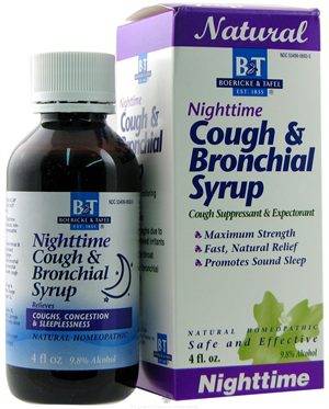 Boericke & Tafel - Boericke & Tafel Nighttime Cough & Bronchial Syrup 8 oz