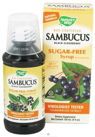 Nature's Way - Nature Way Sambucus Sugar-Free Syrup 4 oz