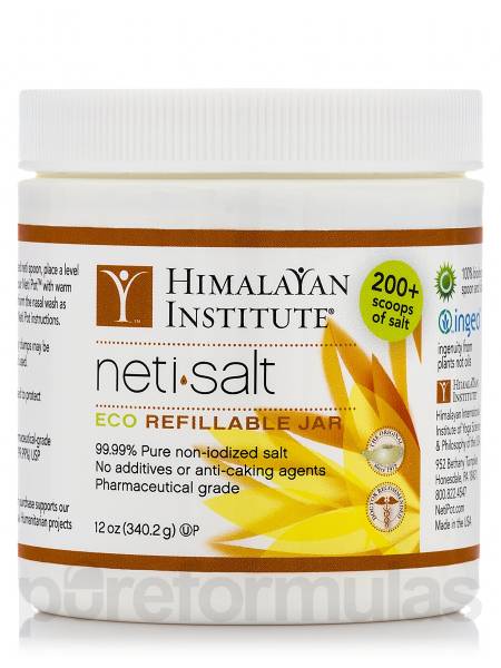 Himalayan All Natural - Himalayan All Natural Neti Pot Salt USP Grade 12 oz