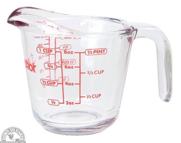 Down To Earth - Anchor Measuring Cup 8 oz