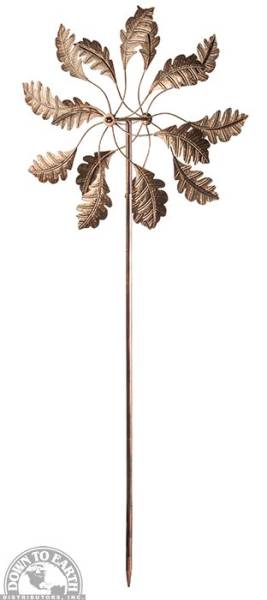Down To Earth - Bronze Leaf Spinner 72"