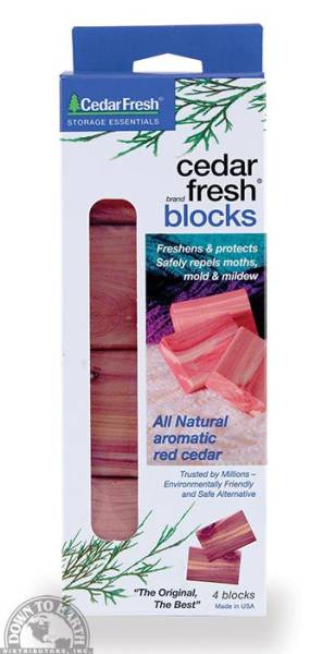 Down To Earth - Cedar Fresh Cedar Blocks (4 Pack)