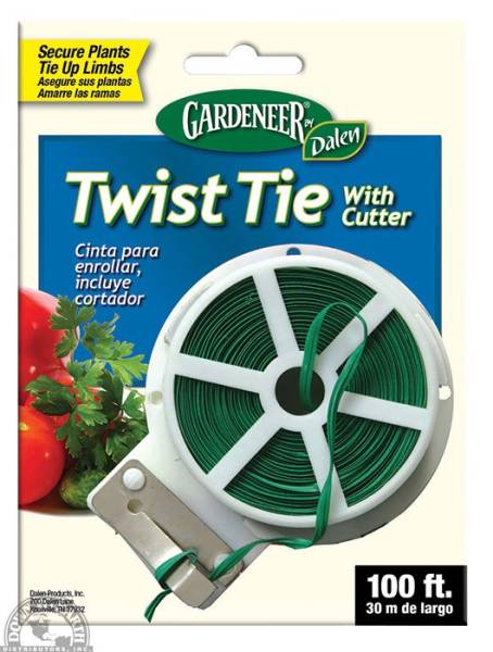 Down To Earth - Dalen Twist Tie Spool With Cutter 100 ft