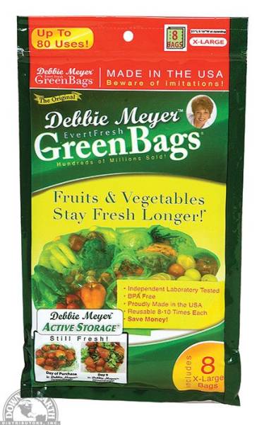 Down To Earth - Evert-Fresh Green Bags 10 pcs - Large