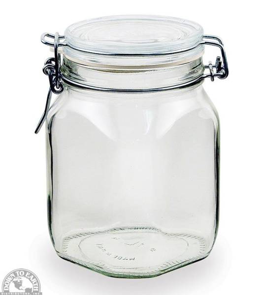Down To Earth - Fido Canning & Storage Jars 1 Liter