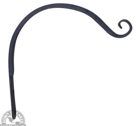 Down To Earth - Forged Curved Hook 12"