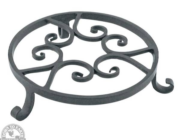 Down To Earth - Forged Iron Pot Trivet 8"