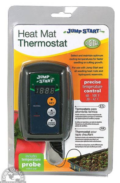 Down To Earth - Hydrofarm Digital Heat Mat Thermostat