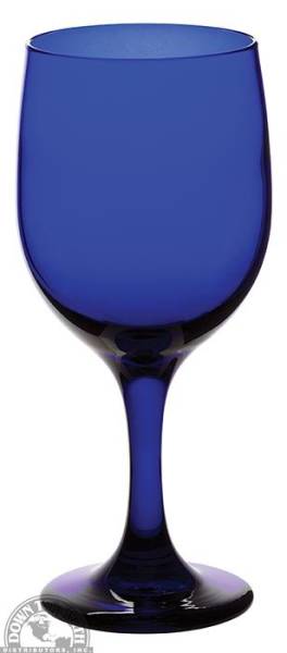 Down To Earth - Libbey Wine Glass 11.5 oz - Cobalt Blue