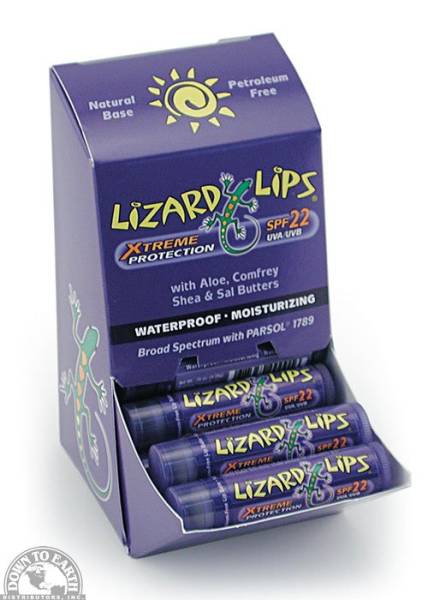 Down To Earth - Lizard Lips Xtreme Protection Lip Balm
