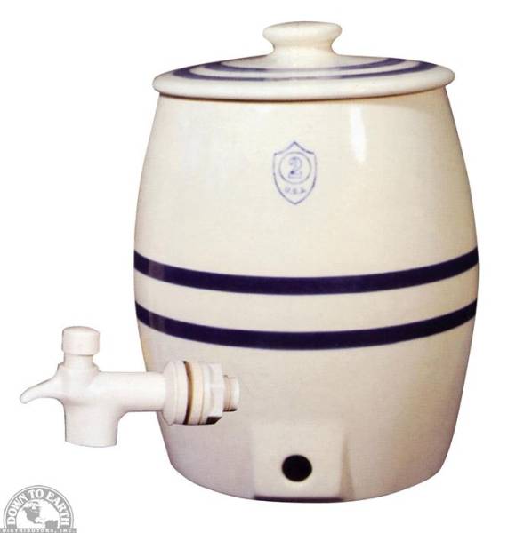 Down To Earth - Ohio Stoneware Ceramic Keg Dispenser 2 gal