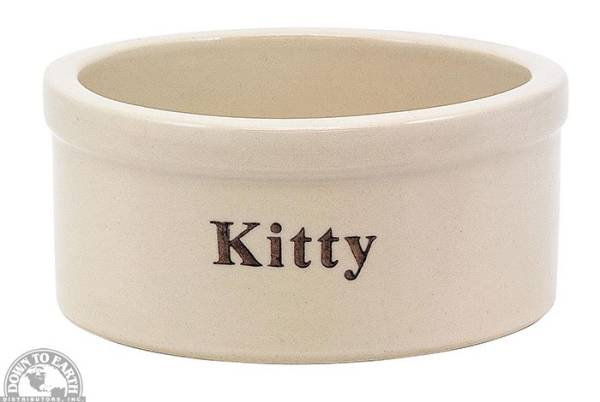 Down To Earth - Ohio Stoneware Ceramic Kitty Dish 5"